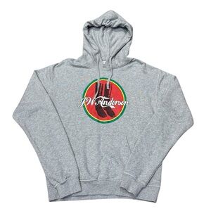 JW Anderson Cola Boots Grey Hoodie Sweatshirt Men’s Sz L